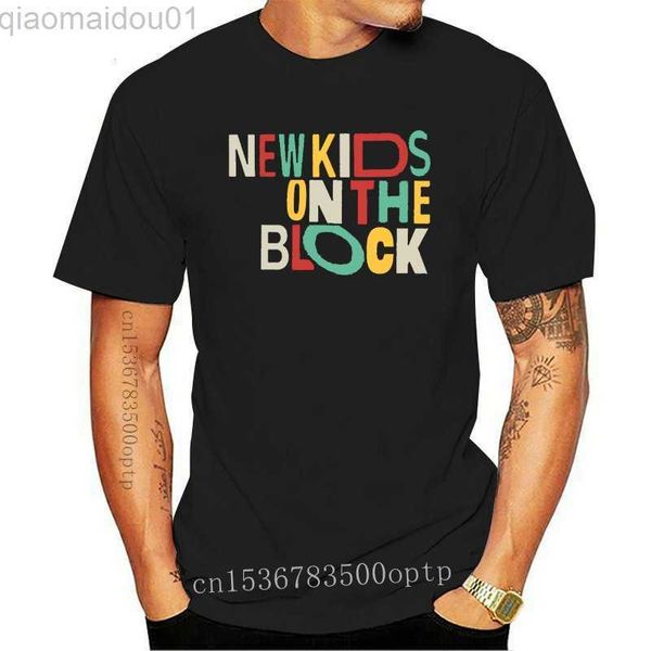 T-shirts pour hommes Nouveau 2021 Enfants sur le bloc T-shirts pour femmes Nkotb Coloré Vintage Rétro Design T-shirts Drôle Lettre Imprimer T-shirts (1) L230713