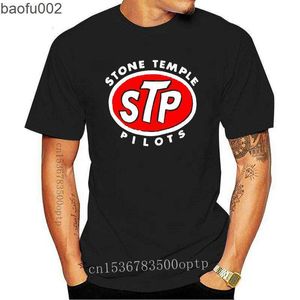 Mannen T-shirts Nieuwe 2021 Stone Temple Piloten Stp Rock Band Mannen Zwart T-shirt Maat S Tot 5XL Man vrouw Tee Tshirt W0224