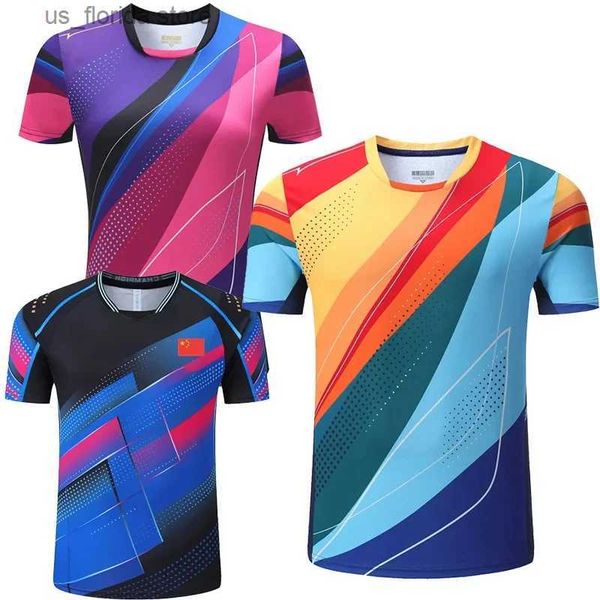 T-shirts pour hommes Nouveau T-shirt graphique de tennis de table 3D pour hommes Vêtements Casual Badminton Ping Pong Sprots T-shirt Femmes Jerseys y2k Tops T-shirts Y240321