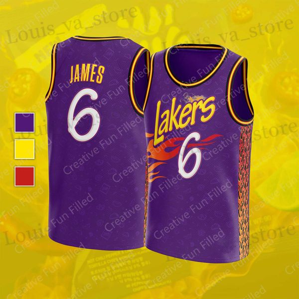 T-shirts masculins Nouvelles arrivants 2024 Takis x James 6 Basketball Edition Top Fan Kit édition spéciale Jersey Training Uniform Basketball Jersey T240408