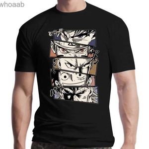 T-shirts hommes Nouveau T-shirt noir Anime All Might One Punch Man drôle Harajuku Ullzang T-shirt Femme Mode Y2K Tops Streetwear 240130