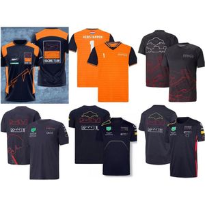 Heren T-shirts Nieuwe F1 Racing T-shirt Zomer Team Shirt met korte mouwen Op maat E779 31rn