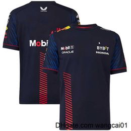 T-shirts voor heren Nieuw F1-team Red Racing Suit in 2023 Bull Versappen Supersas Round Neck T-Shirt Sports en ISURE T-Shirt Oversized Top 4113
