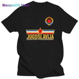 T-shirts voor heren Nieuwe mode Men Casual T-shirt Hoogwaardige Ma Joegoslavië Team-Royal Cosplay T-shirt Cotton Tees Harajuku Streetwear 0228H23