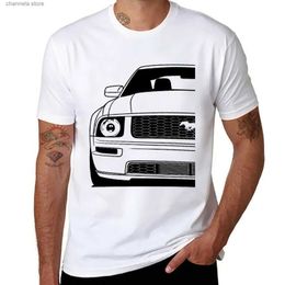 Camisetas para hombre Nuevo Ford Mustang Quinta generación Mejor diseño de camiseta Camiseta Blusa camiseta hombre Camiseta corta Manga corta para hombre camisetas blancas T240227