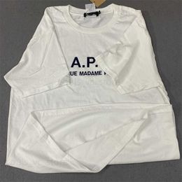 T-shirts voor heren Nieuw hete verkoop van Japans en Koreaans AP-borduurwerk met Engels patroon