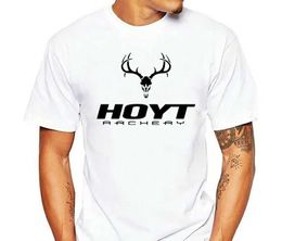 T-shirts masculins Nouveaux t-shirts pour hommes archerie hoyt noir et blanc c