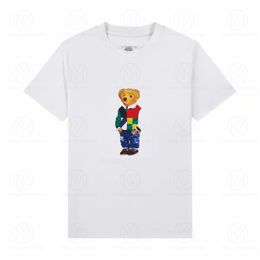 Magliette da uomo Magliette New Little Bear Magliette di moda Ralphs Polo Magliette da uomo RL da donna Top Uomo Maglietta casual Luxurys Abbigliamento Maniche Laurens BUAR