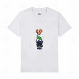 Herren T-Shirts Neue Little Bear T-Shirts Designer Mode T-Shirts Ralphs Polos Herren Damen RL T-Shirts Tops Mann Casual T-Shirt Luxurys Kleidung Ärmel Laurens CDI5