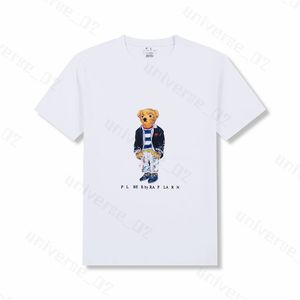 T-shirts pour hommes Nouveau petit ours T-shirts Designers T-shirts de mode Ralphs Polos Hommes Femmes RL T-shirts Tops Homme Casual T-shirt Luxurys Vêtements Manches Laurens 2AC3