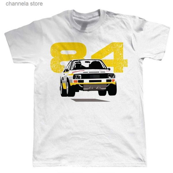 Camisetas para hombre Nueva camiseta para hombre, camiseta para hombre de Rally Car, camiseta de Rally histórico del grupo B, camisetas de Hip Hop, camisetas informales Harajuku, camisetas para hombre T240227