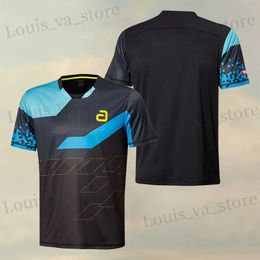 T-shirts masculins New Mens Board Hydrogen Badminton Wear Sports Health Traine
