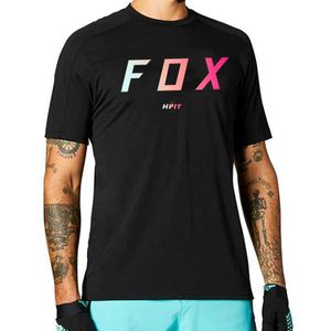 T-shirts pour hommes Nouveau Motocross Hpit Fox Vtt Descente Jersey MX Vélo VTT DH Maillot Ciclismo Hombre Quick Dry Jersey Racing 2021