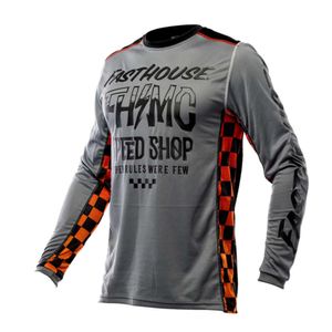 T-shirts masculins New Motocross Jersey Maillot Ciclismo Hombre DH Moto MTB MX Downhill Jerseyoff Road Mountain Cycling FDQ1