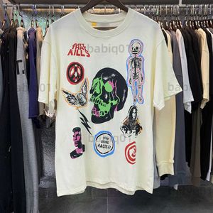 T-shirts pour hommes Nouvelle nouveauté 2022 Hommes Skull Head Monster Stop T-shirts T-shirt Hip Hop Skateboard Street Coton T-shirts Tee Top Kenye # R90 T230321