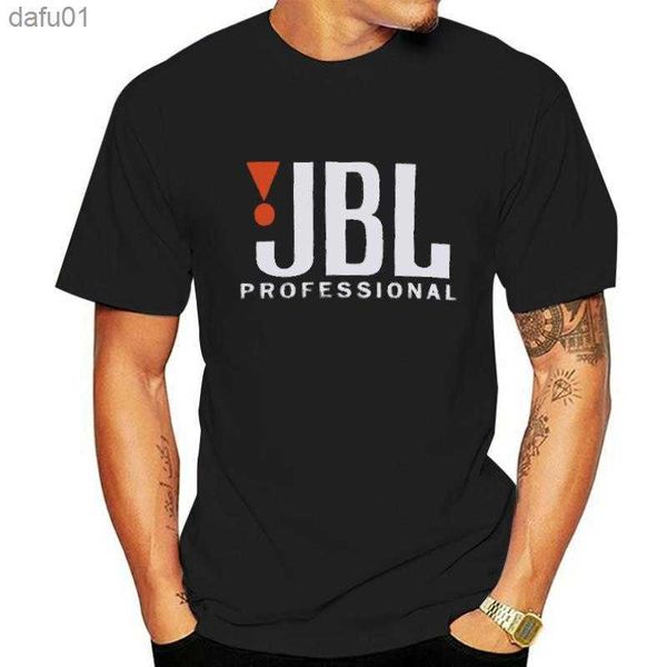 T-shirts pour hommes Nouveau populaire JBL Professional Mens T-shirt noir S-3XL Livraison gratuite nouvelle mode 100% coton pour homme Tee pas cher en gros L230520