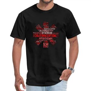 T-shirts voor heren Nieuwe Red Hot Chili Modal T-shirt Pepers Grafische gedrukte mode Casual O nek Korte Slve Men Women T-shirt Harajuku T Tops T240425