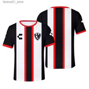 T-shirts masculins New Soap Club de Cuervos Football Shirt Cosplay Crows Uniforme 3D Imprimé Mens and Womens T-shirts Q240426