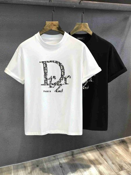 T-shirts masculins Nouveaux ventes chaudes d'été T-shirts décontractés pour hommes Coton O-Neck Letter Tops TEES FEMMES COMMANDES MENSEMENTS COURRES S-4XLL2404