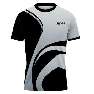 T-shirts masculins Nouveaux sweatshirt t-shirt 3d Imprimer l'équipe de sport d'été cou de manche décontractée