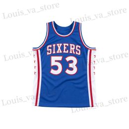 T-shirts masculins Nouveaux débarbacs de basket-ball de basket-ball de basket-ball Jersey Jersey Sports Jersey Summer Sweet Wicking Top Hot Vendre T240408