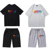 T-shirts masculins Nouveaux t-shirts trapstar Vêtements de mode féminine masculine 100% coton T-shirt d'été Top S-3xl