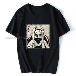 T-shirts pour hommes Nezuko Kamado de Kimetsu No Yaiba t-shirt été Cool mode t-shirt hommes T-Shirt style décontracté hauts t-shirts