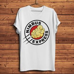 Camisetas para hombre Nimbus Cloud Express Badge Funny Anime TShirt Homme O-cuello Camiseta corta Transpirable Streetwear Unisex Tee No-sticker No-glue