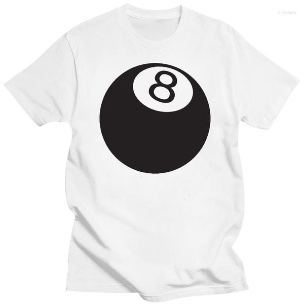 Camisetas para hombre NO 8 POOL BALL Snooker Cue Game Sport novedad temática camiseta para hombre