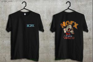 T-shirts pour hommes Nofx 94 Tour Vintagep Reprint T-shirt à manches courtes Taille S M 2XL # Hommes à manches courtes Nouvelle mode Q240316