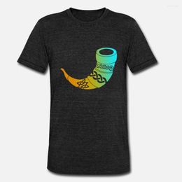 T-shirts pour hommes Mythologie nordique Viking Corne Guerrier Idée cadeau Designers Graphic Shirt Diy Print Trendy Survêtement