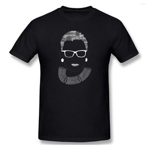 T-shirts homme notoire Rbg progressiste libéral Ruth Bader Ginsburg basique manches courtes T-shirt taille européenne