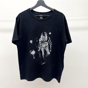 T-shirts homme nouveauté 2022 hommes numéro neuf Kurt t-shirts T-Shirt Hip Hop Skateboard rue coton Tee haut taille américaine BG88Men's