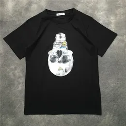 T-shirts pour hommes Nouveauté 2024 Hommes Vis Ampoule T-Shirt Hip Hop Skateboard Rue Coton T-Shirts Tee Top Kenye S-XXL # K19