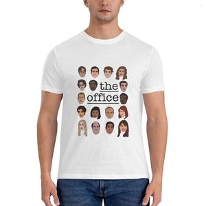 Heren t shirts nieuwigheid de kantoor crew t-shirts voor mannen ronde kraag pure katoenen tv-show ons korte mouw T-stukken grote toptops