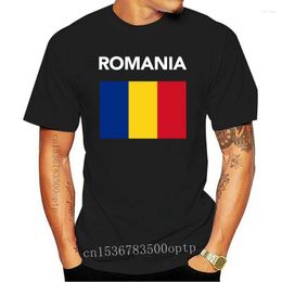 T-shirts homme col rond T-shirts homme bas prix Steampunk roumanie drapeau T-shirt roumain T-shirt