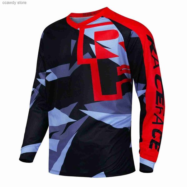 Camisetas para hombres Off Road ATV Racing Camiseta AM RF Bicyc Ciclismo Bicicleta Downhill Jersey Motorcyc Jersey Motocross Long Seve Sports ShirtH24123