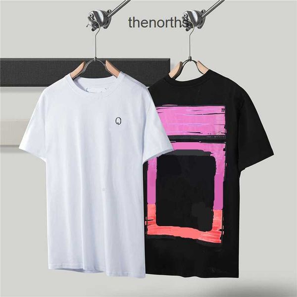 T-shirts pour hommes Off W Summer Femmes Designers à manches courtes Mode Mens Designer T-shirt T-shirts Tshirt Vêtements Offs Blanc Noir Col rond Coton S SX-L