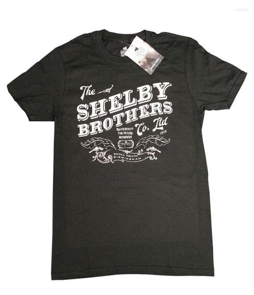 T-shirts Homme T-Shirt Officiel Peaky Blinders The Shelby Brothers Noir