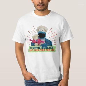 T-shirts Heren Oh Cookie Monster Ik kreeg dit leuk voor jou Amazing Tee Shirt Korte mouw Crewneck T-shirt Katoen 2022 Aankomstkleding