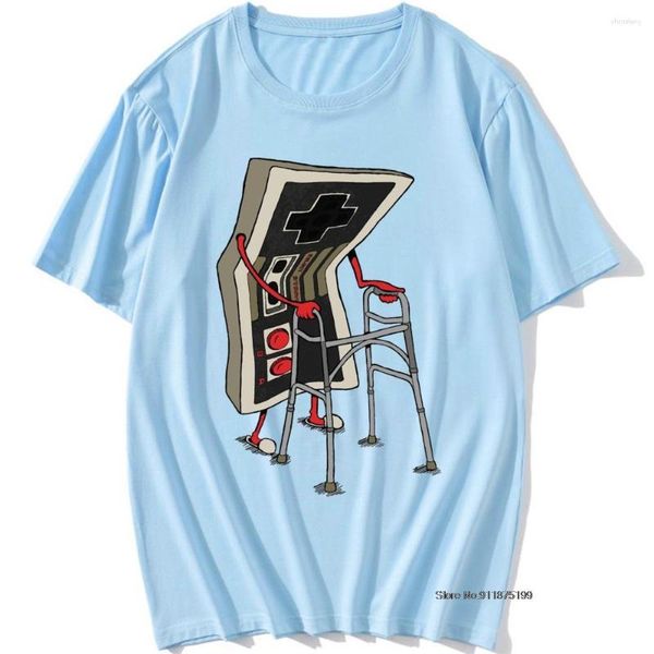 Mannen T Shirts Old School T-shirt Mannen Video Game Tshirt Vintage Grafische Tops Tees 80s Graphicer Arcade Streetwear katoen