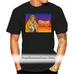 T-shirts pour hommes OLDSKOOL CUSTOM ART SHE-RA CARTOON FEMMES PLEIN DEVANT DE T-shirt OPTIONS