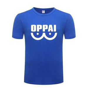 Heren t-shirts een stootheld saitama oppai t shirts heren mannen anime cartoon korte mouw o nek katoen man t-shirt cool grappige streetwear top teem