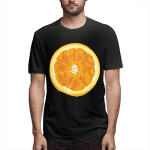 T-shirts pour hommes T-shirt à manches courtes orange Tops d'été T-shirts à la mode