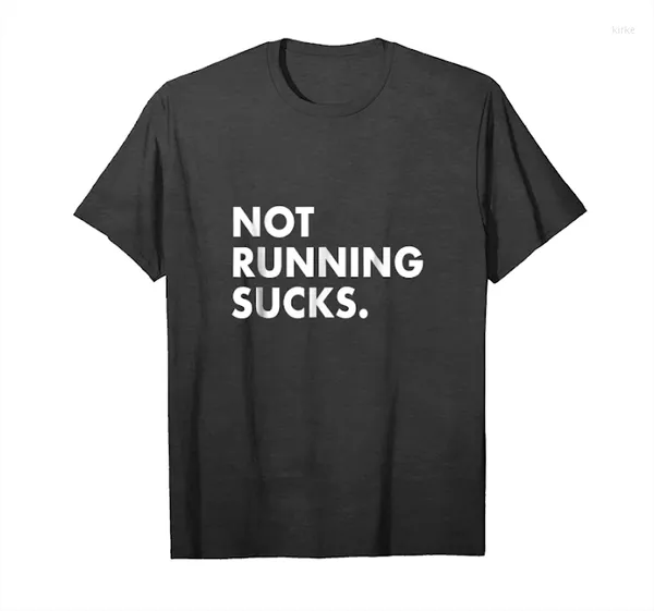 T-shirts pour hommes, commandez maintenant, pas de course, suce, T-Shirt unisexe