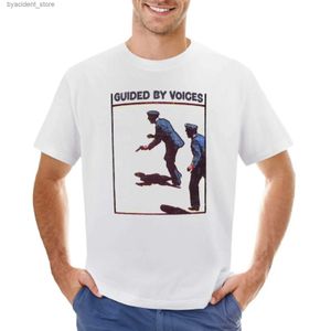 T-shirts pour hommes Original rétro guidé par des voix Fan Art Design T-shirt uni vintage sweat surdimensionné hommes t-shirts graphiques hip hop L240304