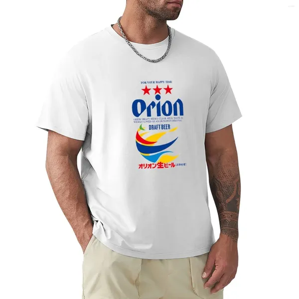 T-shirts pour hommes T-Shirt de bière Orion grande taille chemise surdimensionnée T-shirts de fan de sport hommes