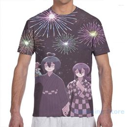 T-shirts pour hommes Oumasai Danganronpa V3 hommes T-Shirt femmes imprimé mode fille chemise t-shirt pour garçon t-shirts à manches courtes t-shirts