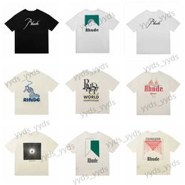 T-shirts pour hommes Loisirs de plein air Vêtements de mode 1 1 Été Hip Hop Lâche Meilleure qualité T-shirt à manches courtes T-shirt Tops hommes / femmes T240112