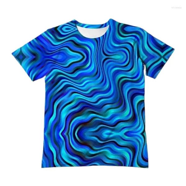 Camisetas para hombre, camisetas de gran tamaño, camisetas con estampado 3D, camiseta de manga corta informal de talla grande fuerte, ropa para hombre gorda de verano